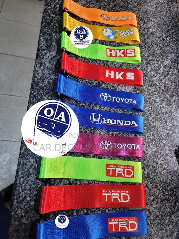 Designed Different Colors and Logos Tow Straps