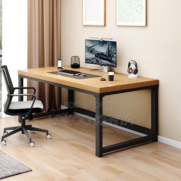 Office Desk : Multi-Purpose Wooden Office Desk - main view
