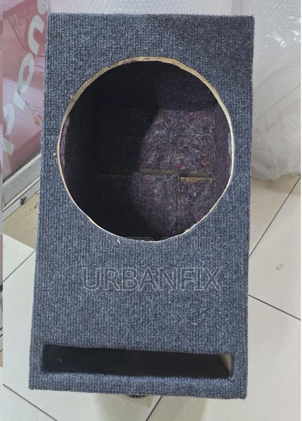 12 Inch MDF Ported/Slotted Tuned Bass Subwoofer Cabinet
