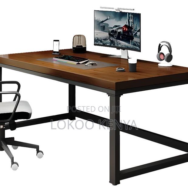 Office Desk : Multi-Purpose Wooden Office Desk - thumbnail 5