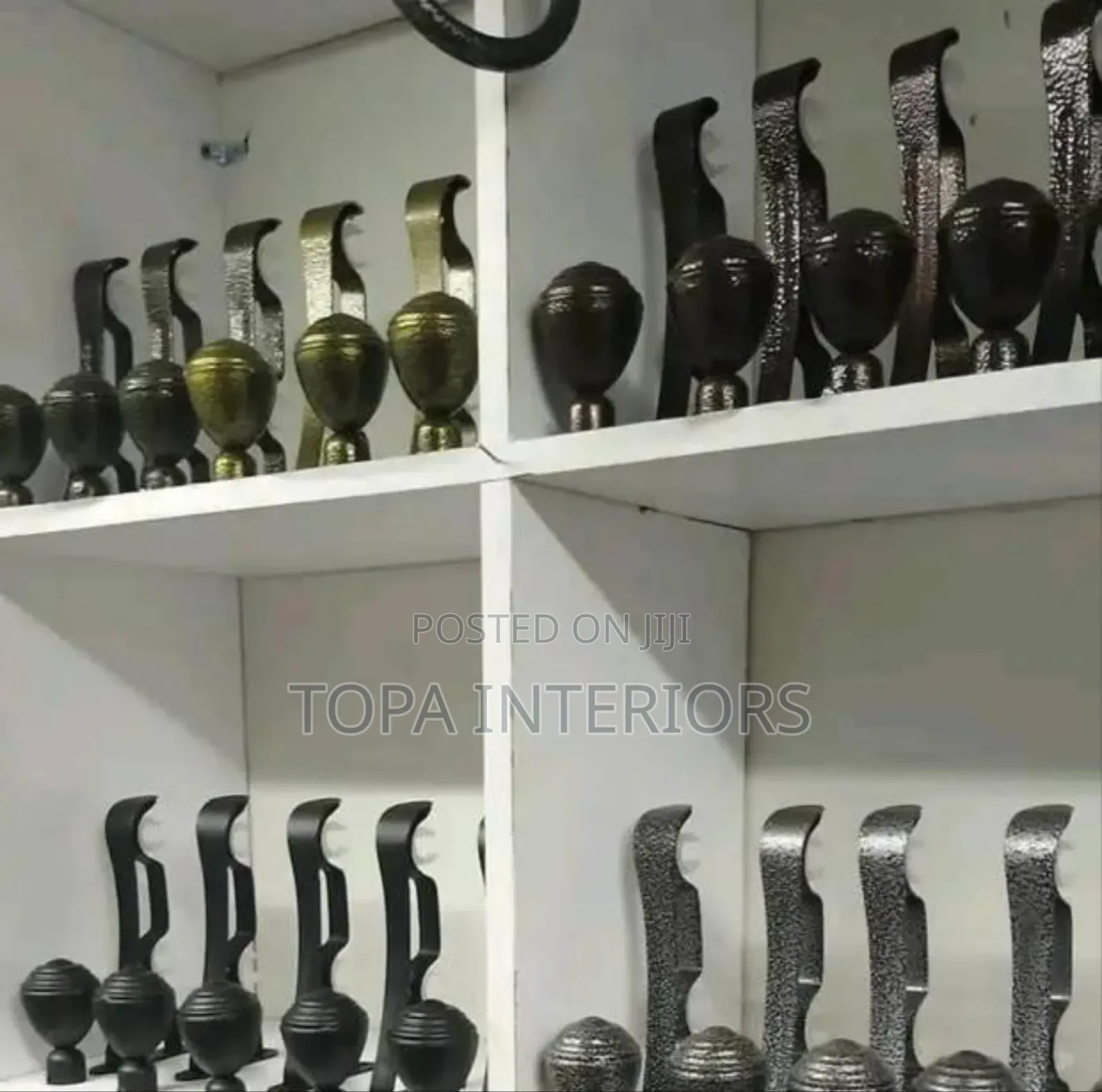 Locally Made Curtain Rod Accessories Per Piece