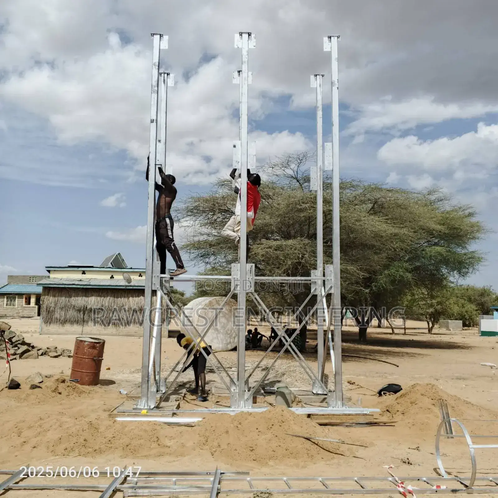 Steel Tower Construction