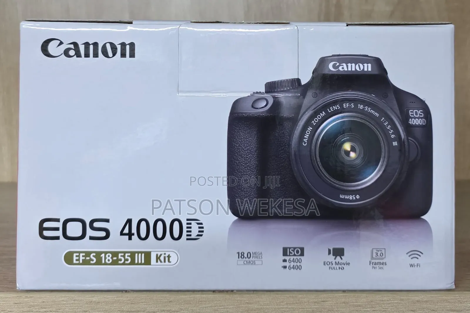 Canon Eos 4000d DSLR Camera With Ef-S 18-55 Mm Lens