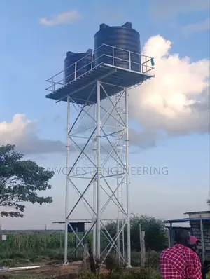 Steel Water Tower Construction