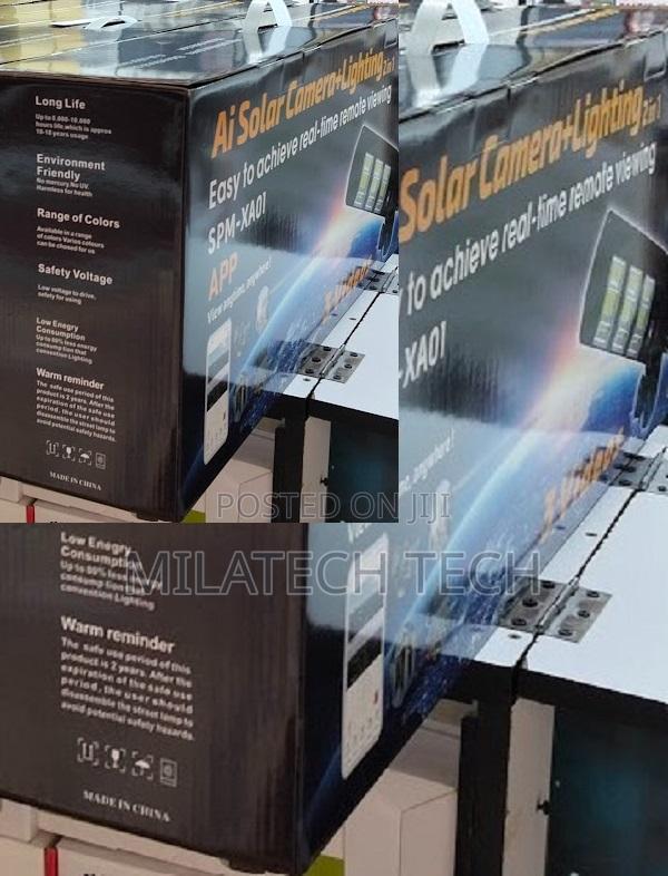  2in1 Ai Solar Camera + Lighting