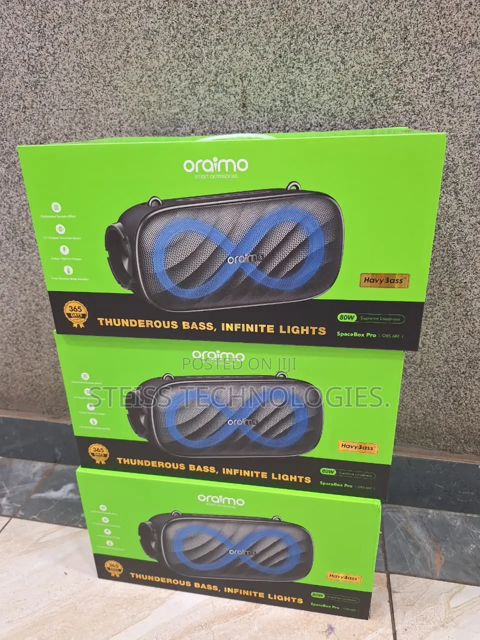 Oraimo Spacebox Pro Speakers