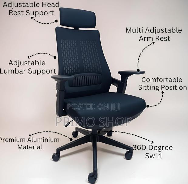 Office Chair; Ergonomically Convenient Office Chair - thumbnail 6