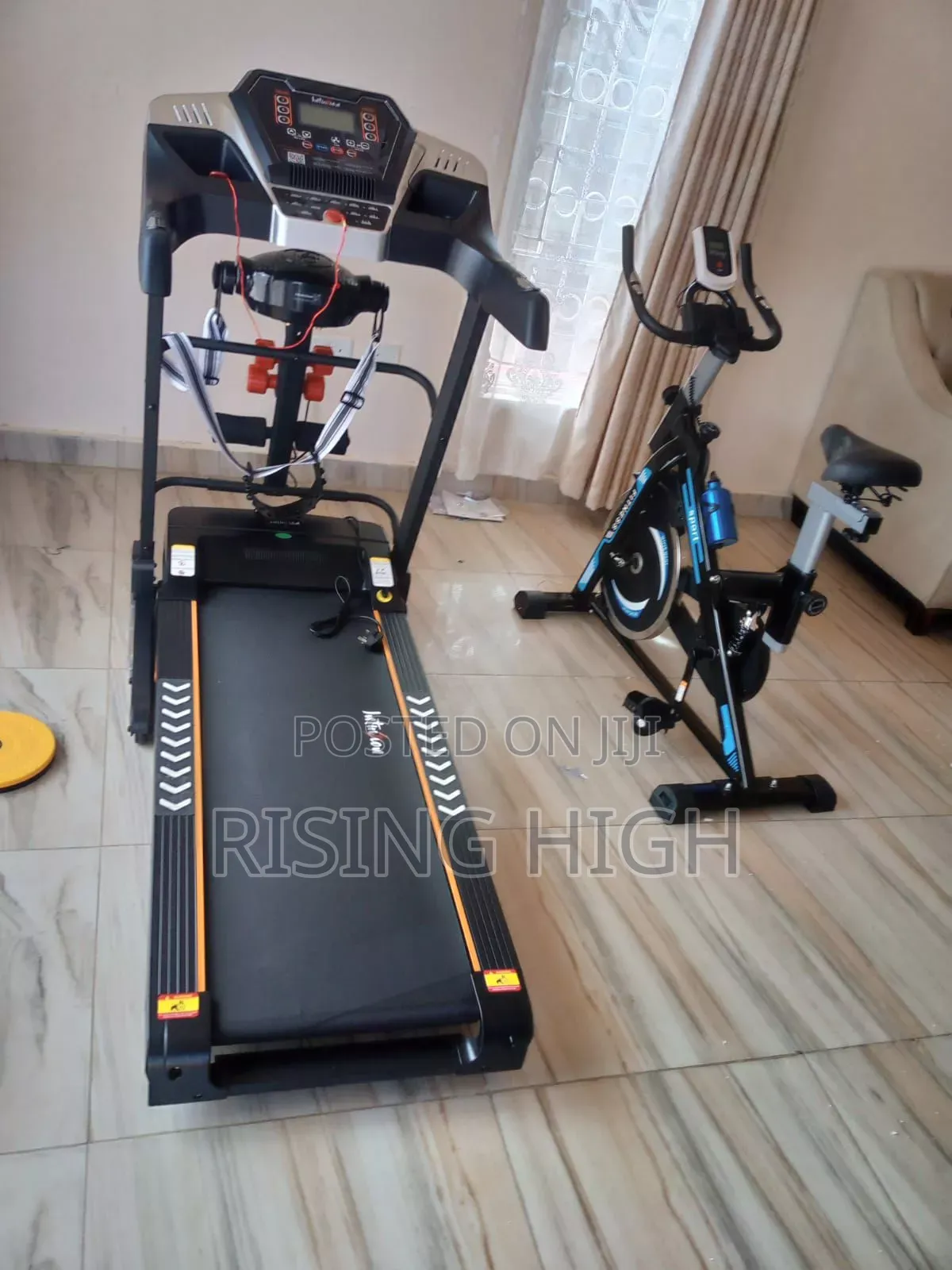 Intuation Treadmill – Auto Incline Massager, 150kg Load
