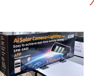 450w Street Camera 2in 1 Solar Camera