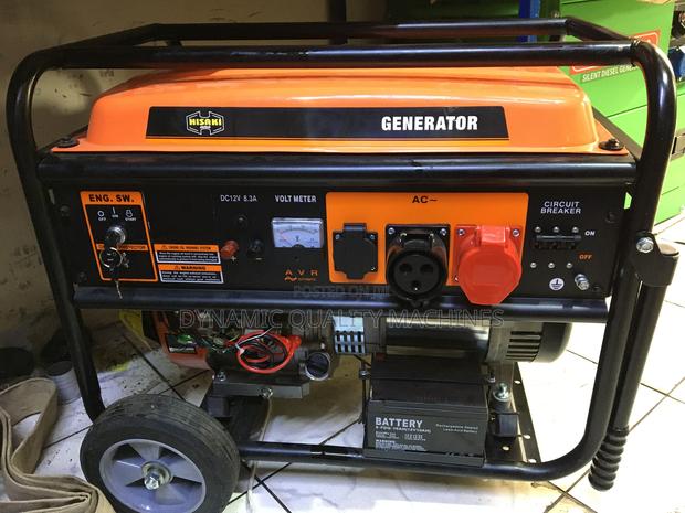 Hisaki Japan 10kva 3phase Petrol Powered Generator - main view