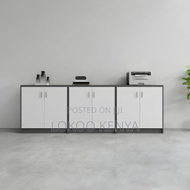 Office Cabinet: Filemaster Wood Cabinet - main view