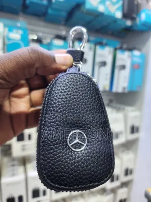 Car Key Fob Case, Genuine Leather Remote Keychain Bag