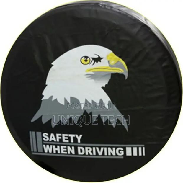 Eagle Print Pvc Tyre Cover – Universal Fit Spare Tyre Cover