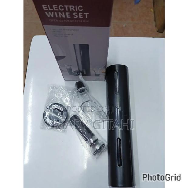 New Black Electric Wine Set*