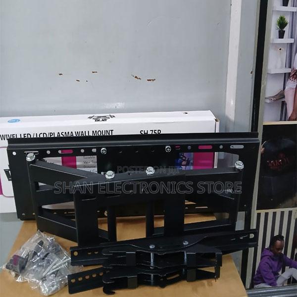 Rugged Double Arm Bracket Tv Stand Holds Up to 40kg, 32-80
