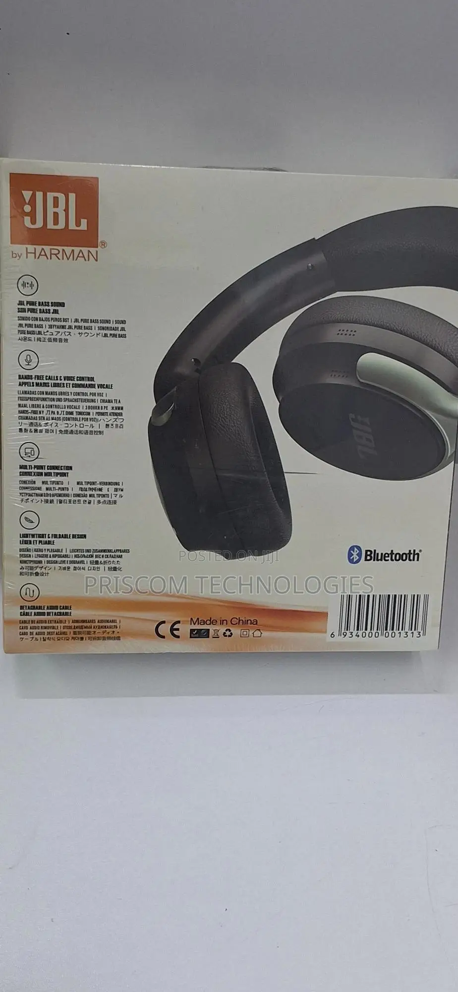 Wireless JBL Headphones Bluetooth Enabled