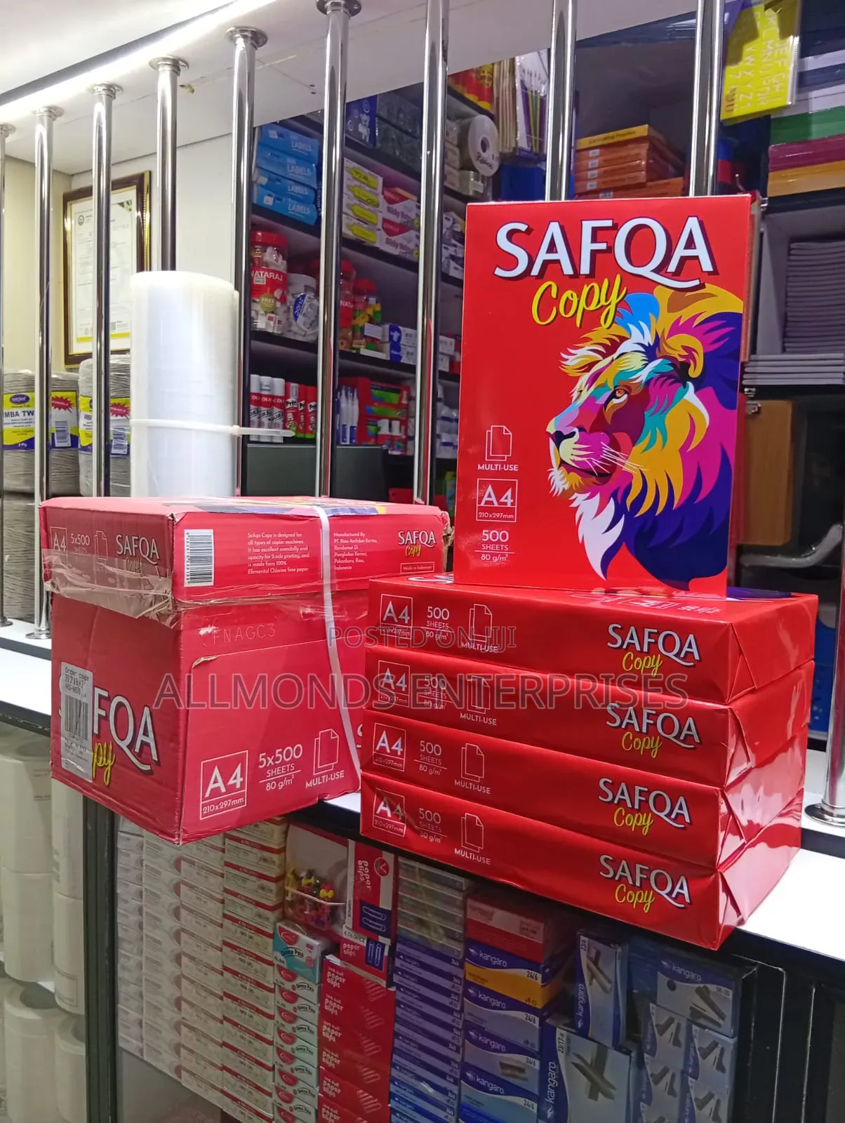 Printing/Photocopy Paper 80 GSM- Safqa
