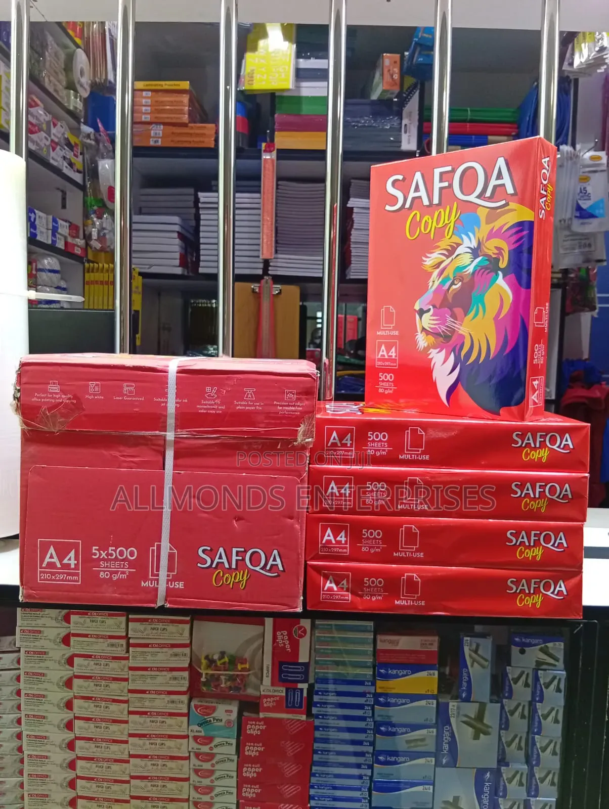 Printing/Photocopy Paper 80 GSM- Safqa