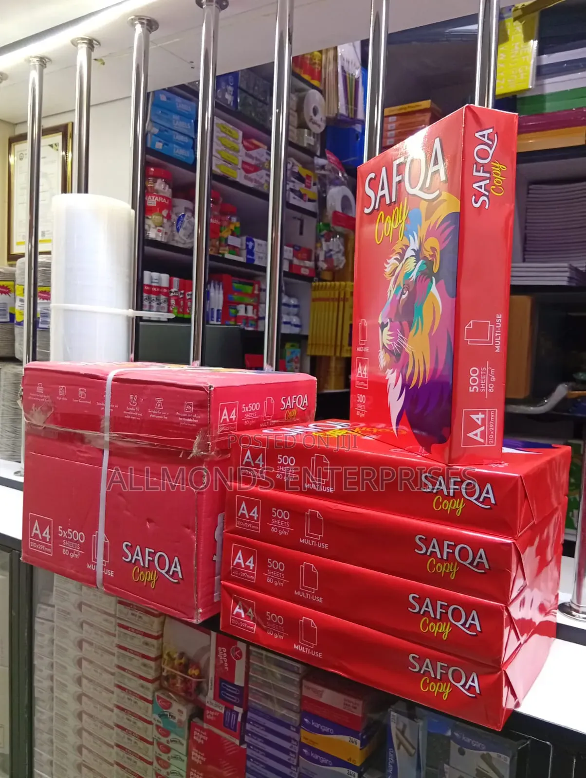 Printing/Photocopy Paper 80 GSM- Safqa