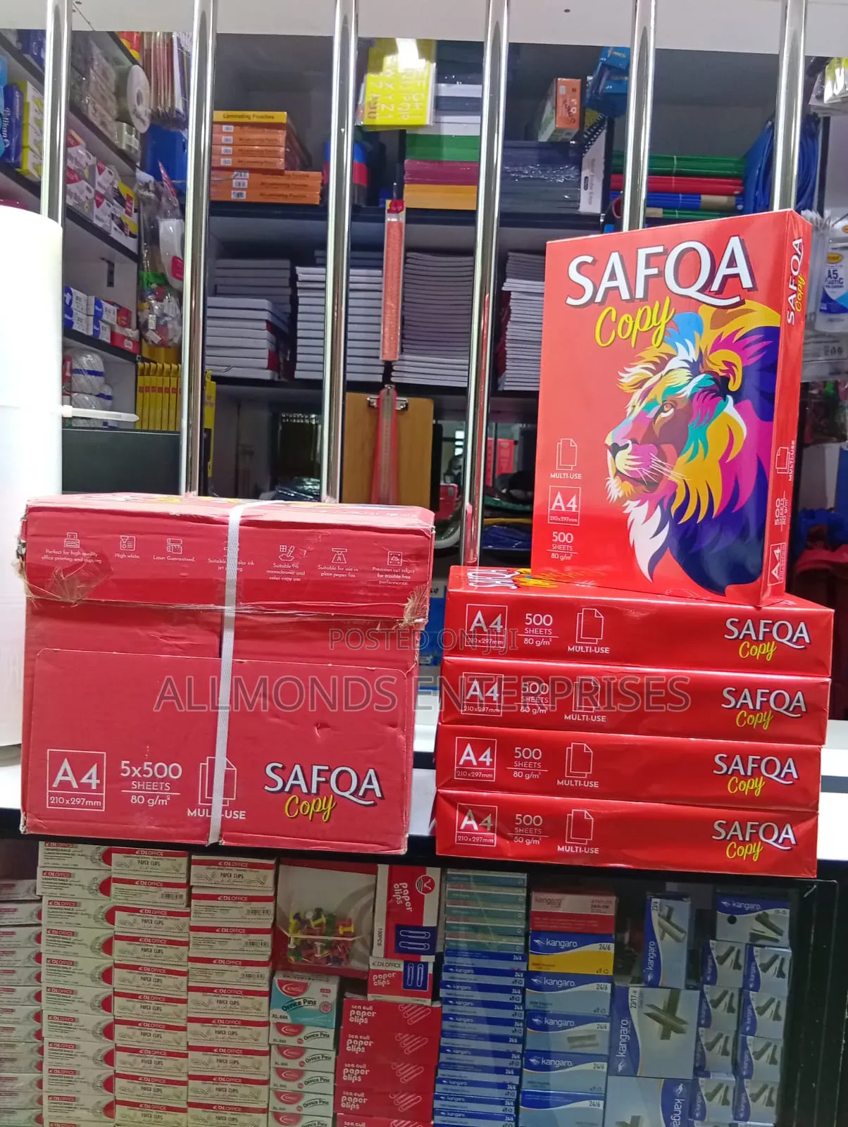 Printing/Photocopy Paper 80 GSM- Safqa