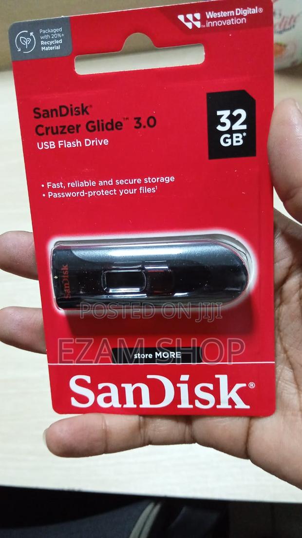 Sandisk Cruzer Glide 3.0 Usb Flash Drive 32gb