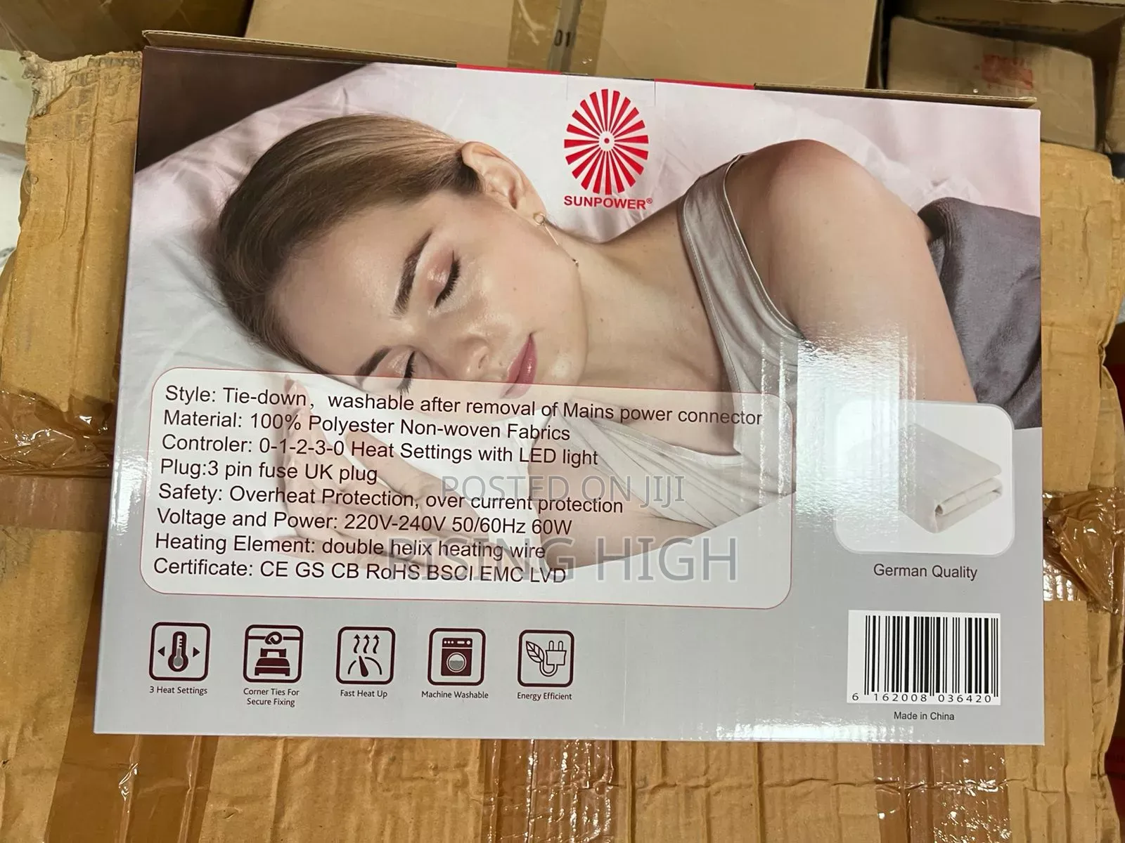Electric Heating Blanket (Single Size)
