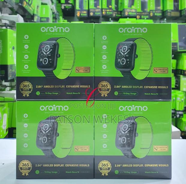 Oraimo Watch Nova N 2.04" Amoled Curved Glass Smart Watch