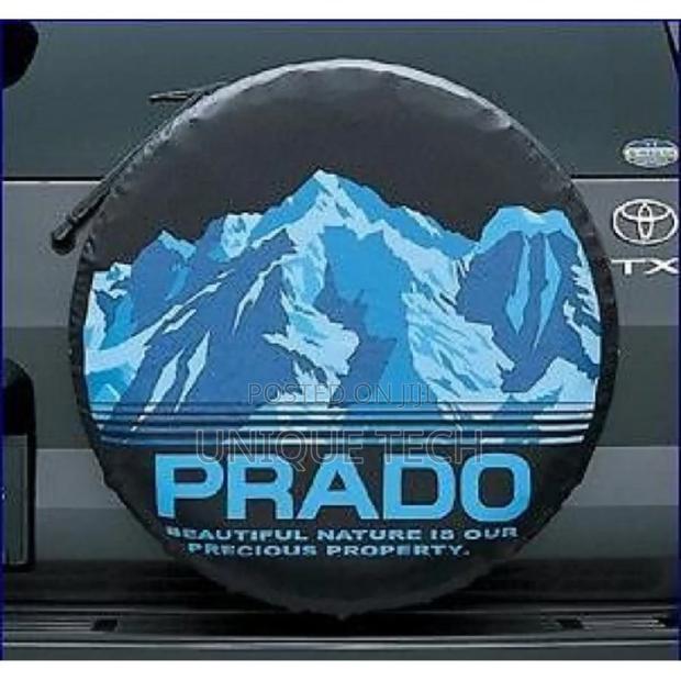 Prado Spare Tyre Cover Stylish & Durable Fit Tyre Cover