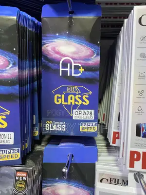 Bchklai Privacy Screen Protector for Oppo A78 Tempered Glass