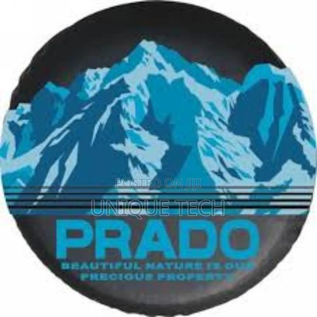 Toyota Prado Tyre Cover – Premium Spare Wheel Shield