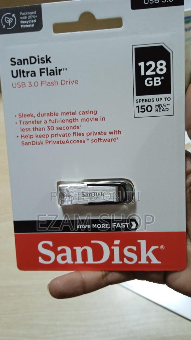Sandisk Ultra Flair Usb 3.0 Flash Drive 128gb