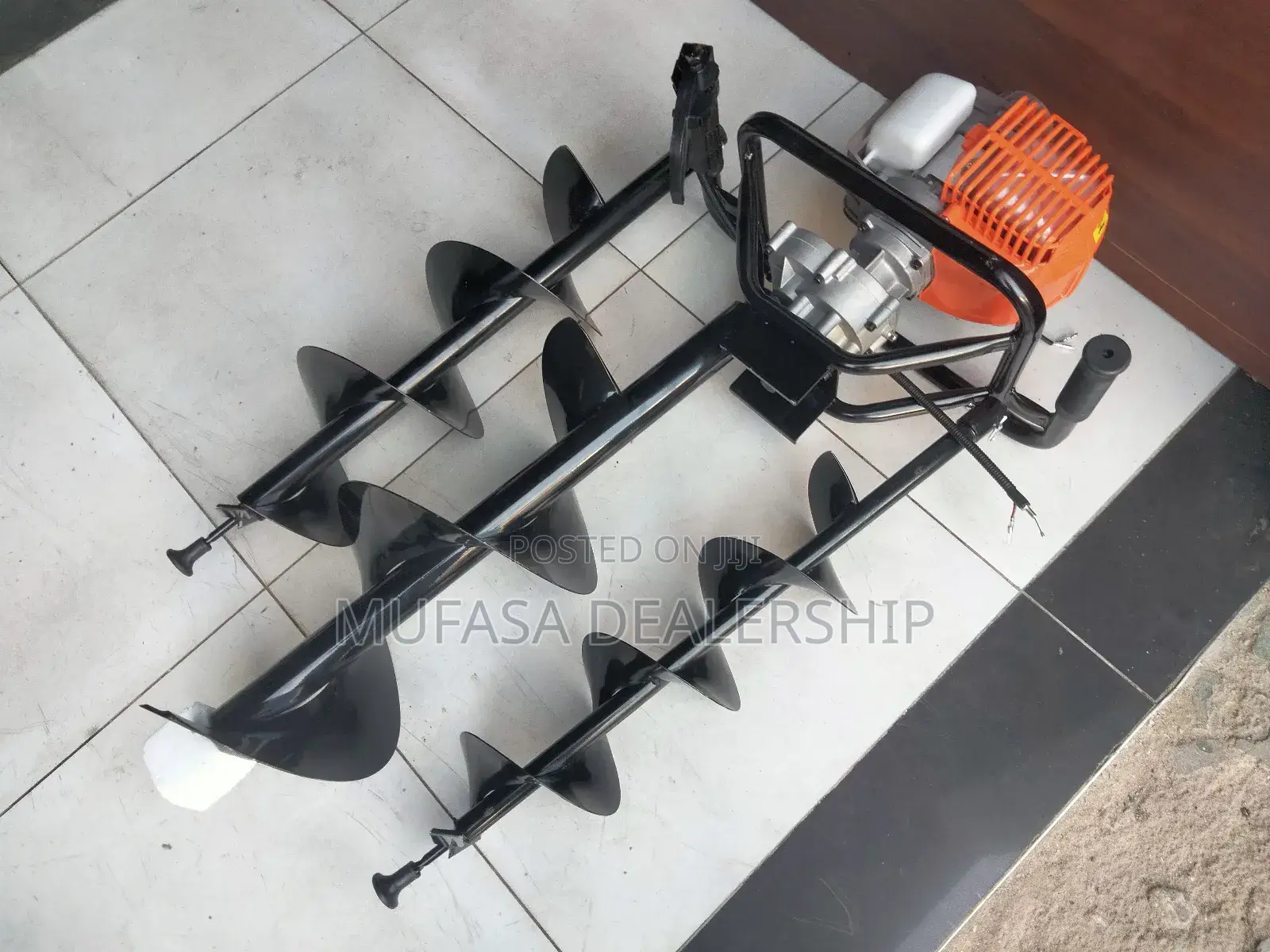 4 Stroke Earth Auger Machine