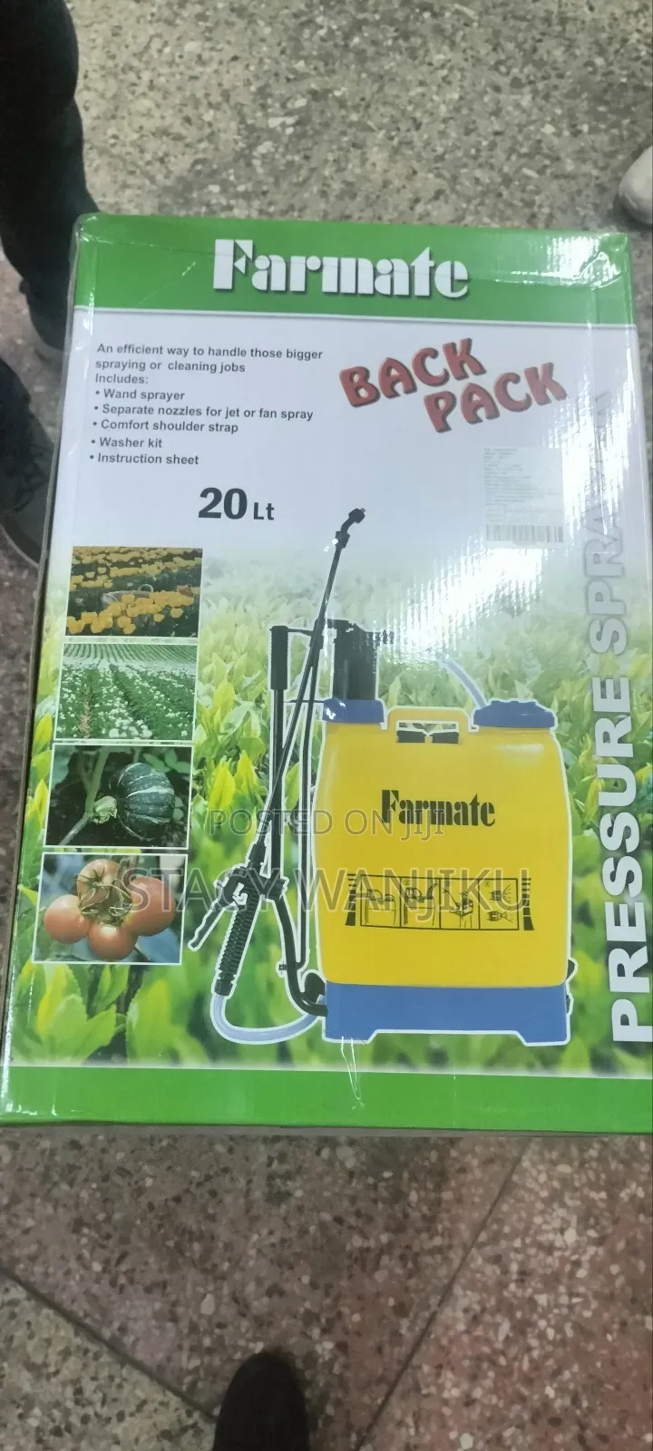 20l Knapsack Sprayer Farmate/ Farmate Knapsack Sprayer