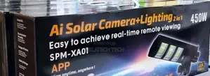 Ai Solar Camera + Lighting 2 in 1 450w Street Light