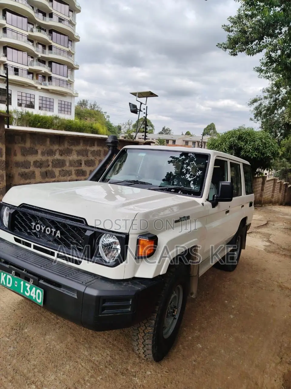 New Toyota Land Cruiser 2024 White