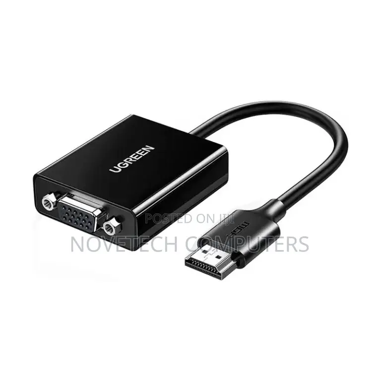 Ugreen Active Hdmi to Vga Adapter With 3.5mm Audio Jack