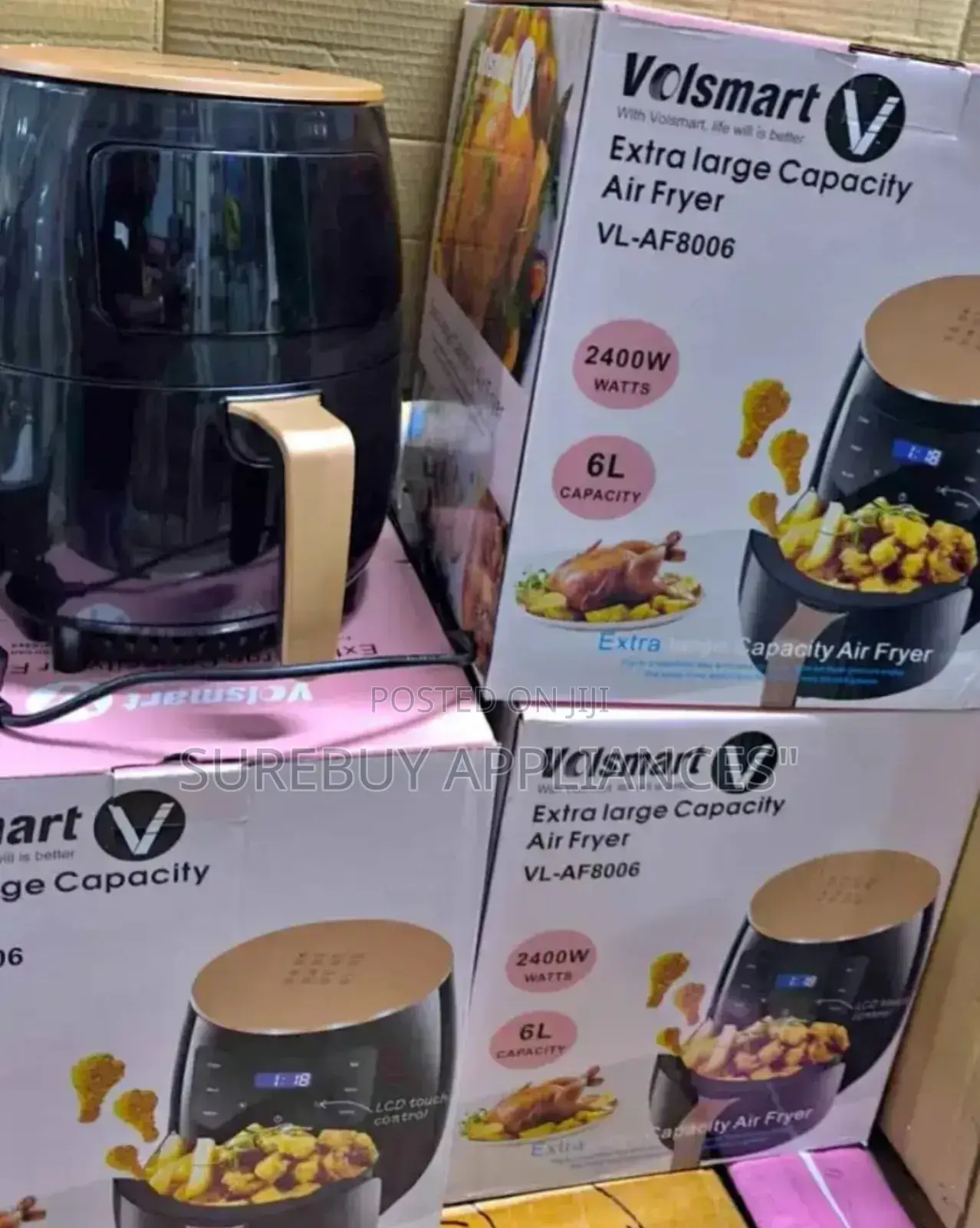 6 Litres Volsmart Airfryer