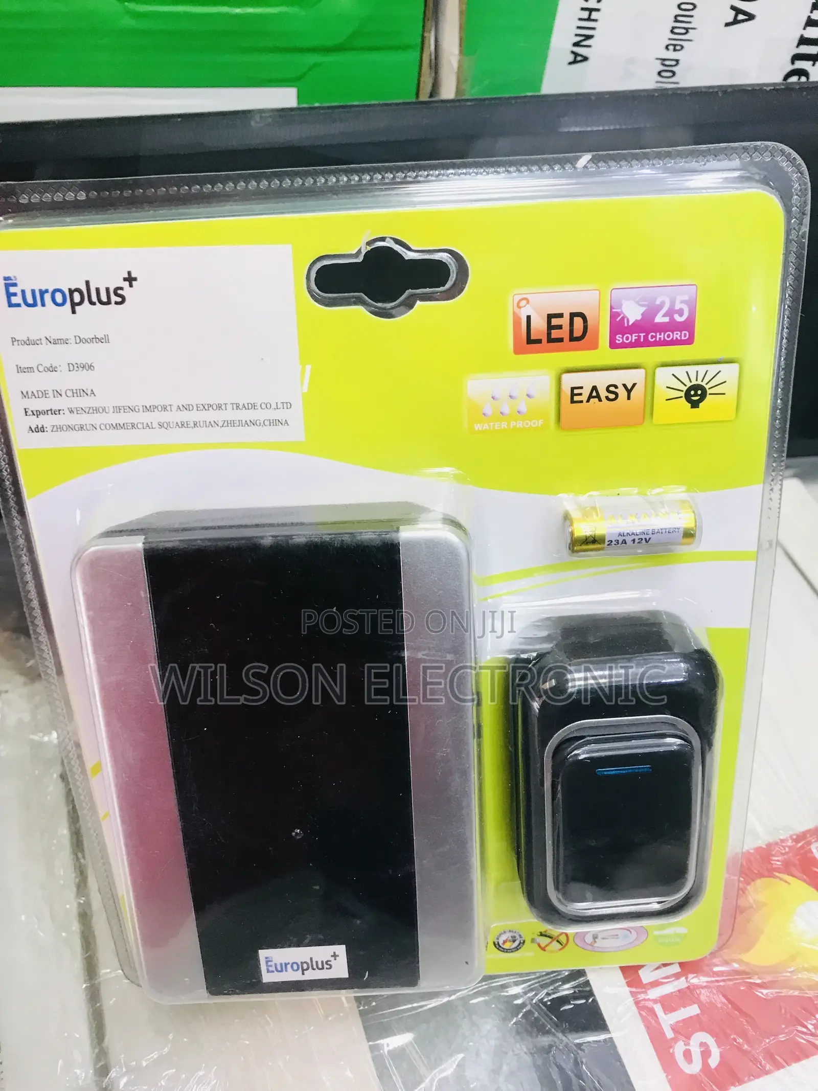 Water Proof Electric Door Bell.