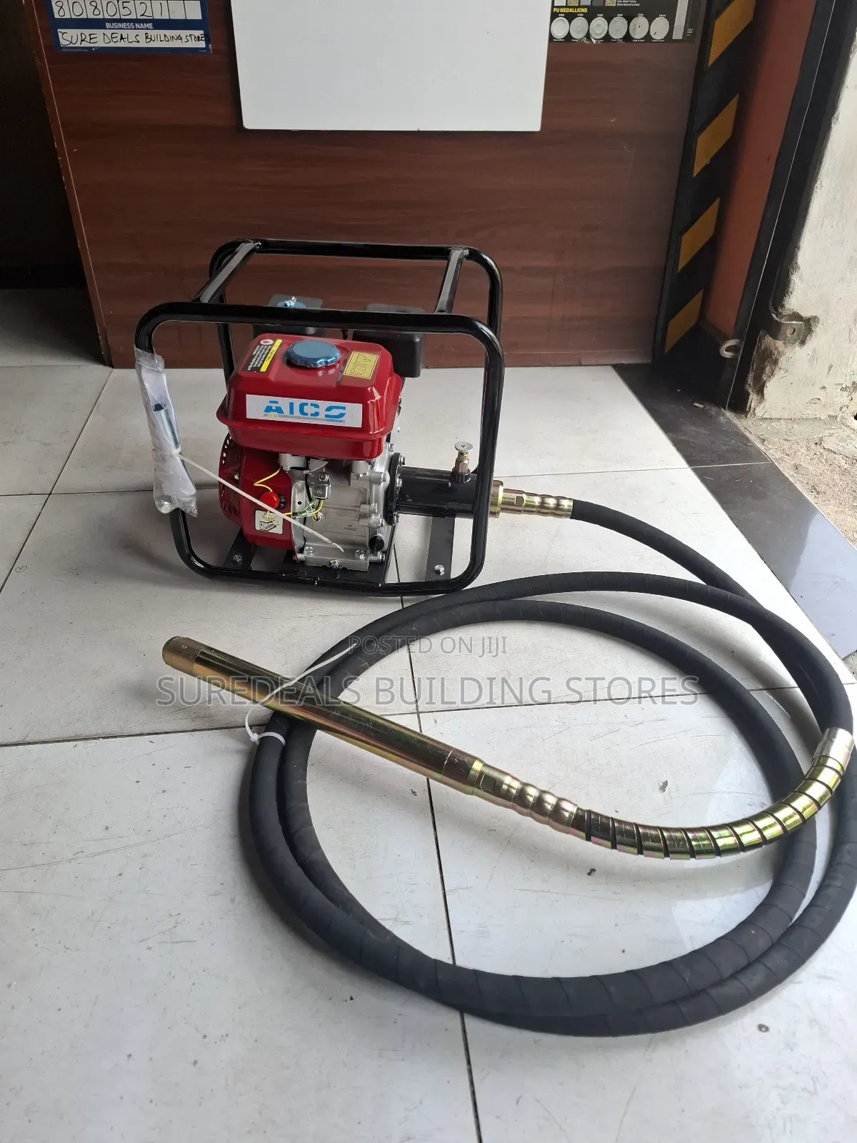 Aico Concrete Vibrator With 45mm Poker Shaft.