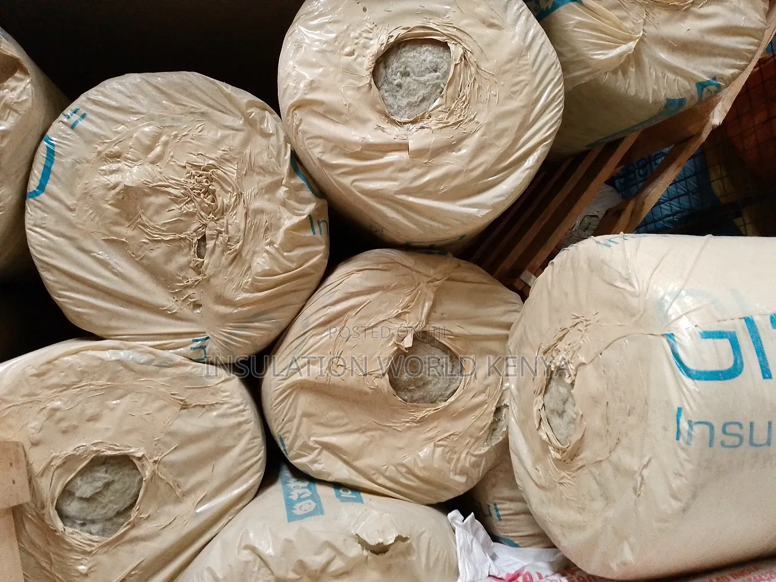Rockwool Insulation Blanket 3mx1mx75mm 1000°C Ss Wiremesh