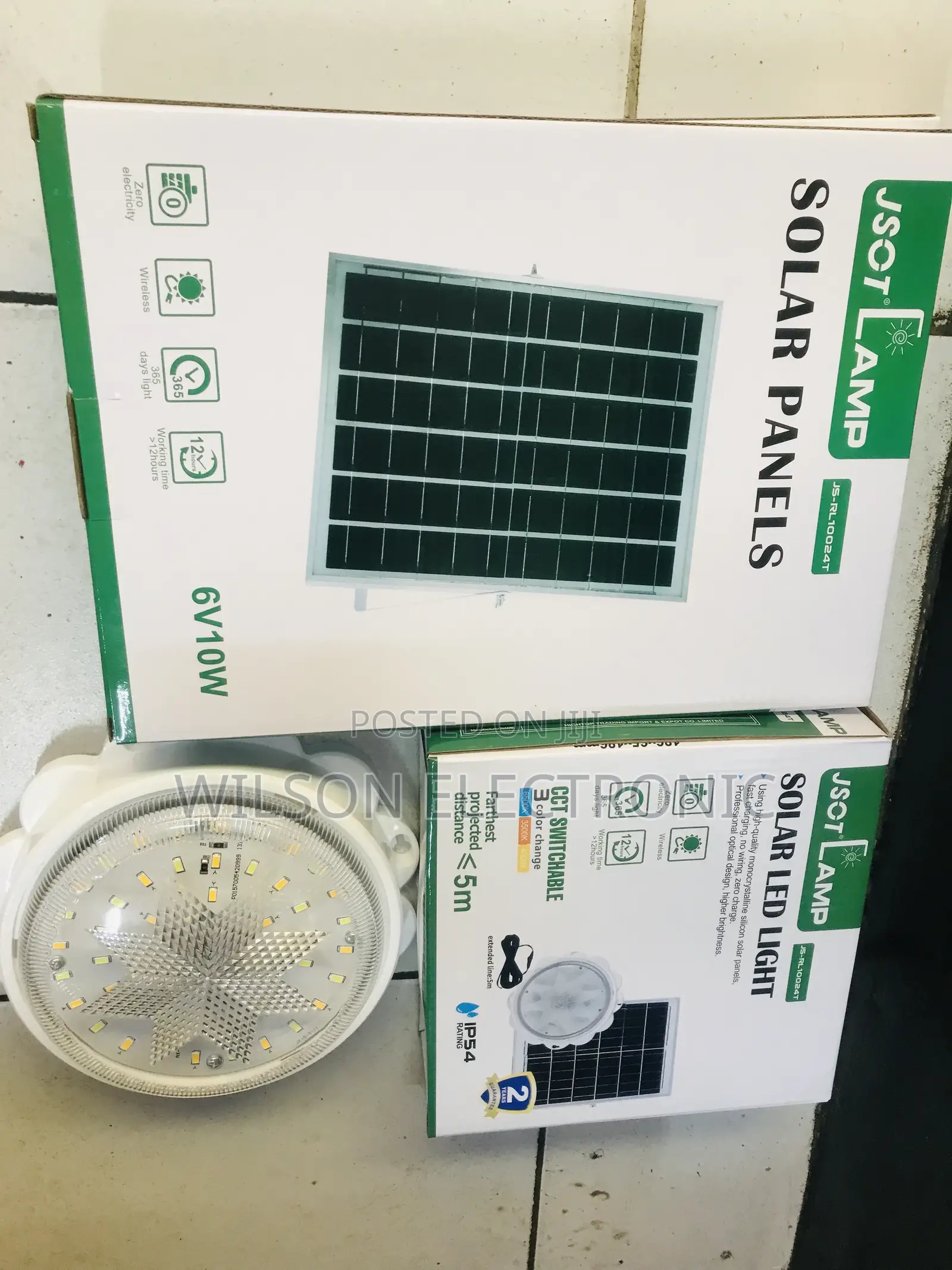 Indoors Solar Floodlight. 100w