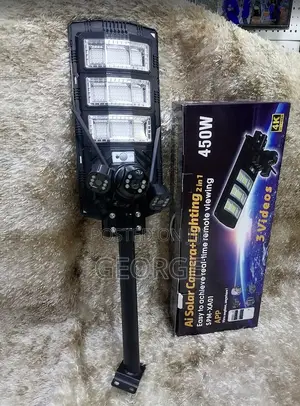 Waterproof Wifi 2 in 1 CCTV Security Solar Street Light