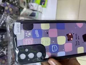 Mixneer Tartan Fabric Print Cover for Samsang Galaxy A05s