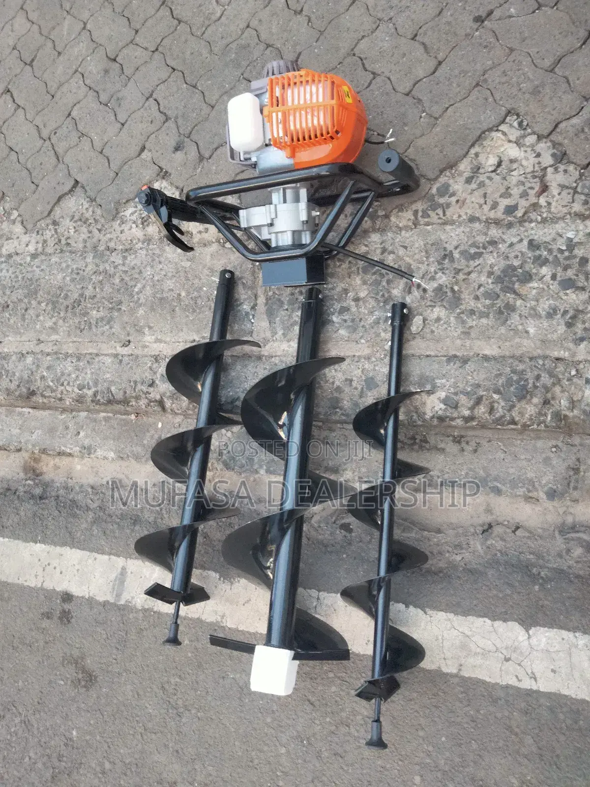 Earth Auger 4 Stroke With Drill Bits