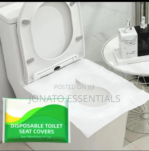 10pcs Toilet Seat Paper Covers - thumbnail 6