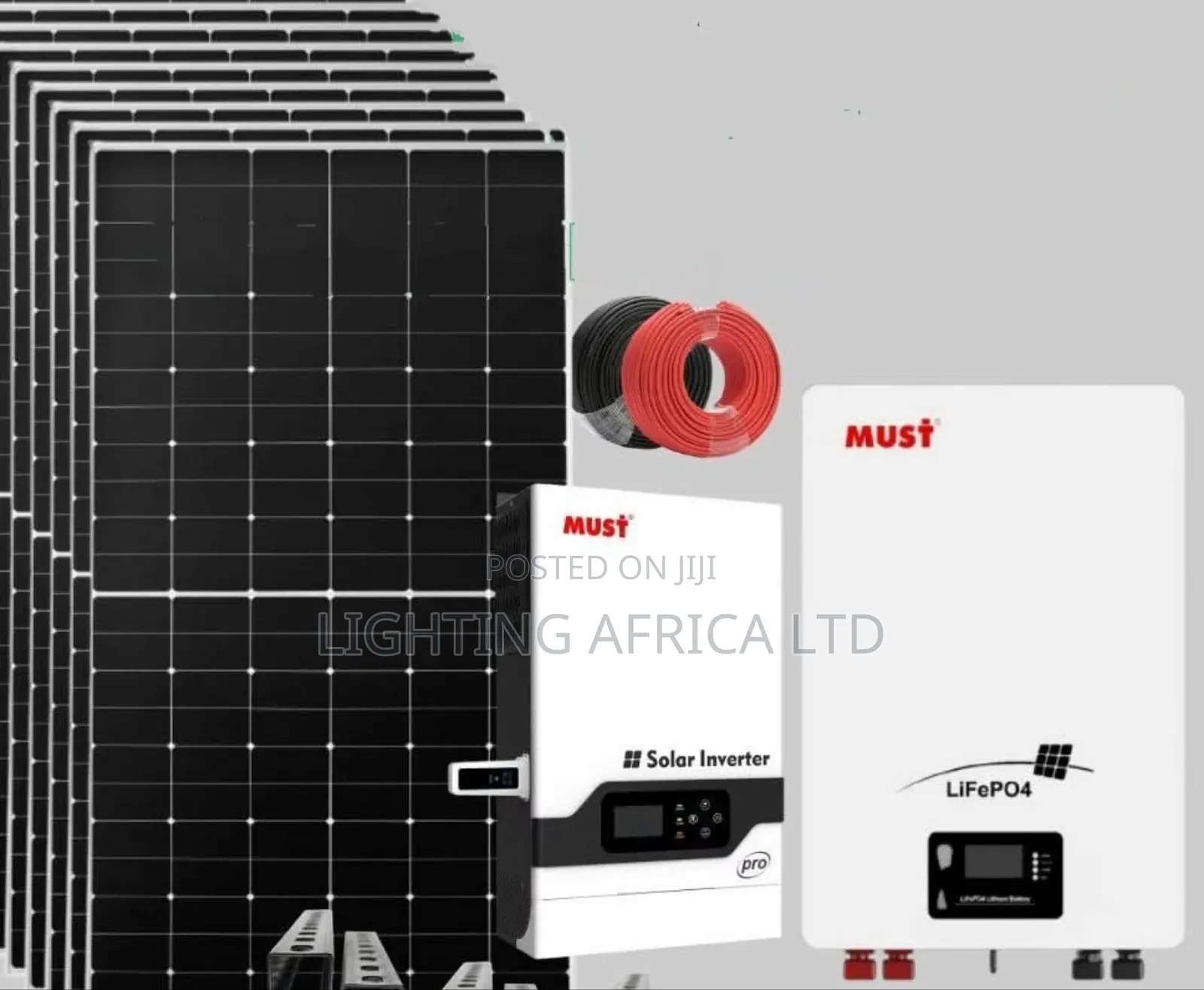 Total Home Off-Grid - 6kva Inverter - 10.28kwh Lithium System Complete