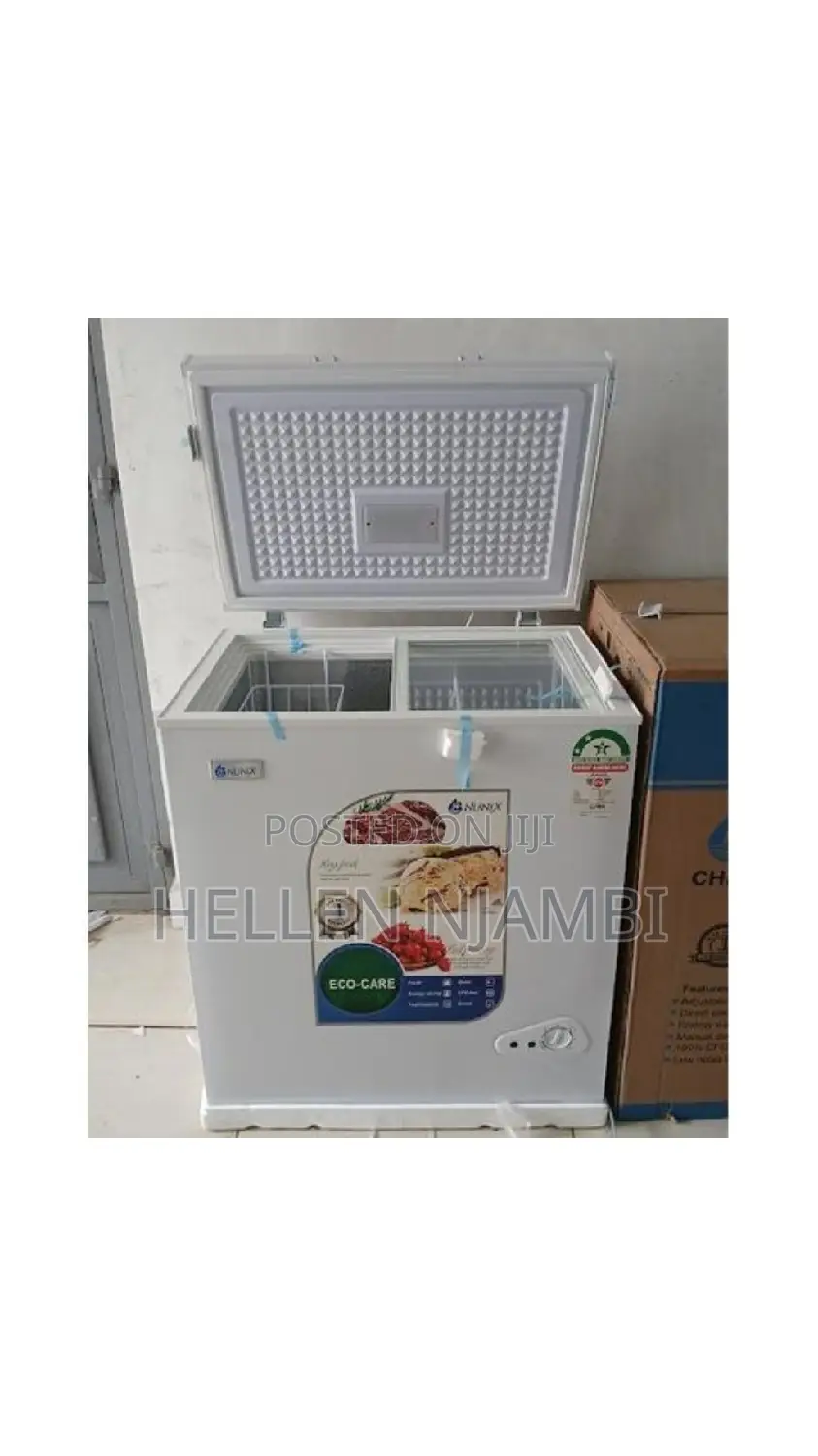 Nunix 150l Large Capacity Chest Freezer