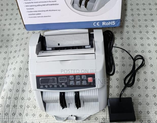 Automatic Money Counting Machine With Counterfeit Detection - main view