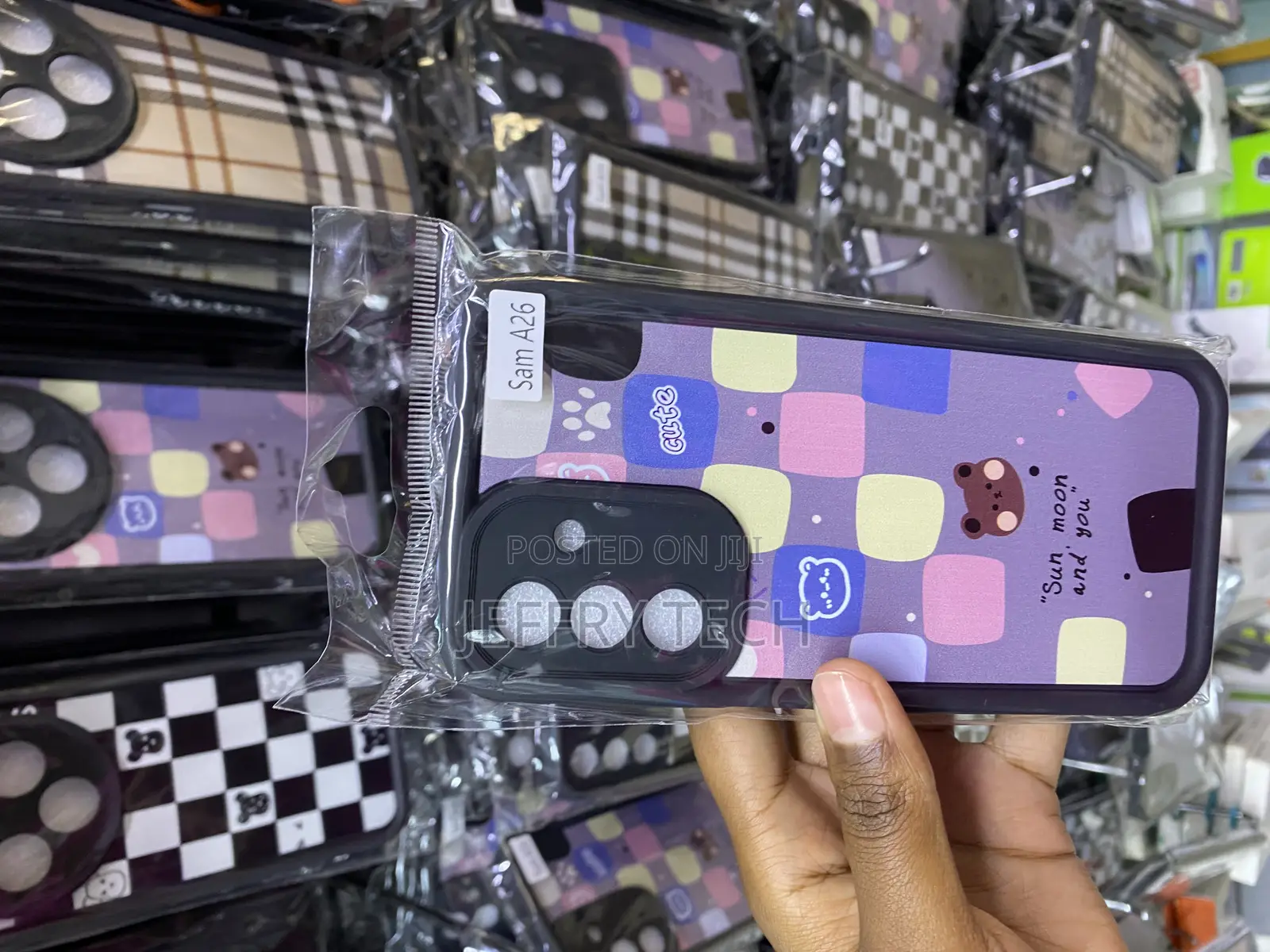 Smileray Lattice Plaid Tartan Damier Samsung Galaxy A26