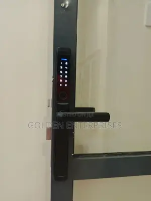 Aluminum Glass Door Biometric Intelligent Door Lock
